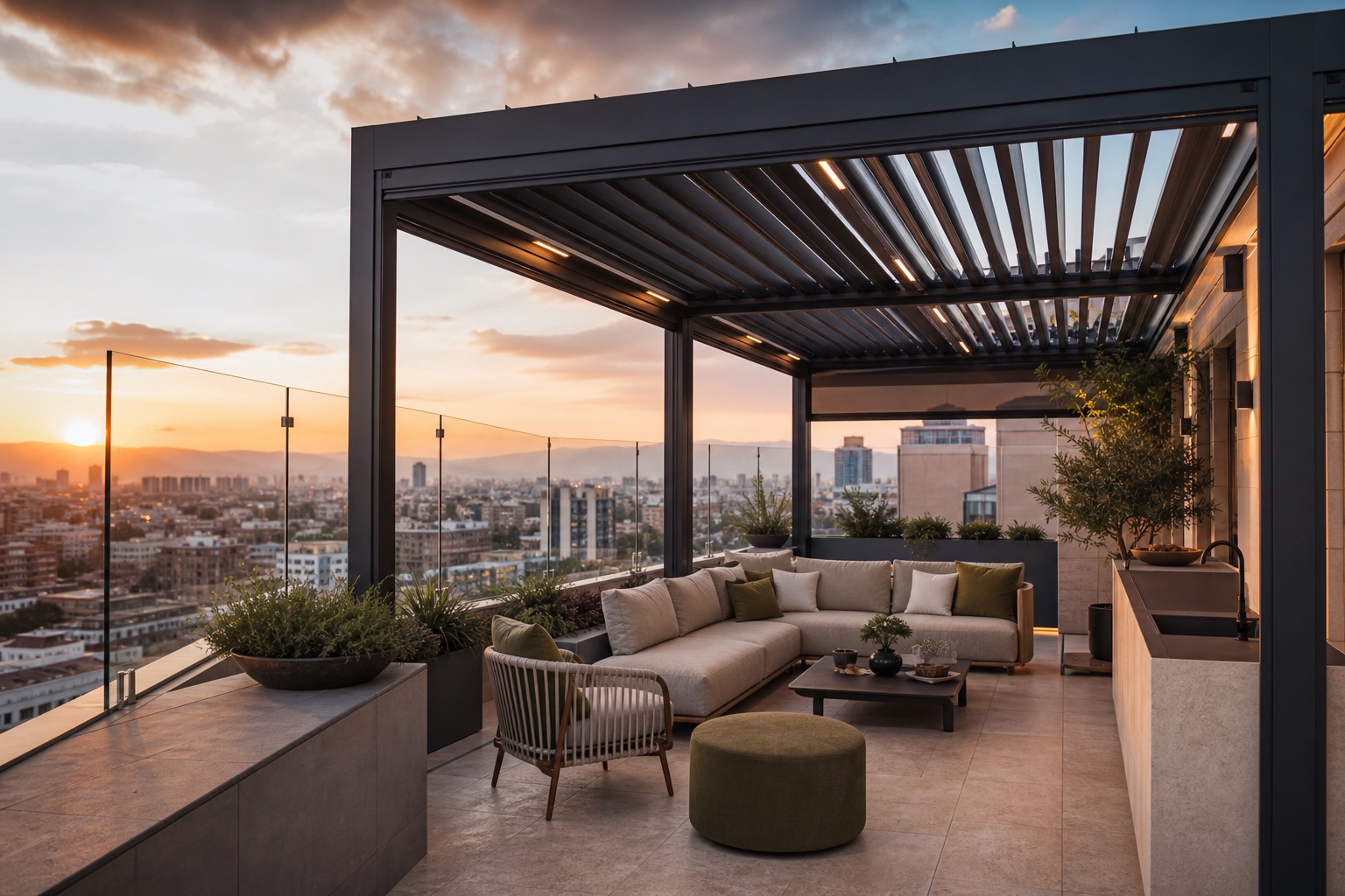 Pergola system inspiration